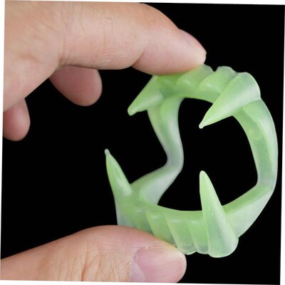 Halloween Plastic White Dentures Vampire Teeth万圣节牙齿装饰