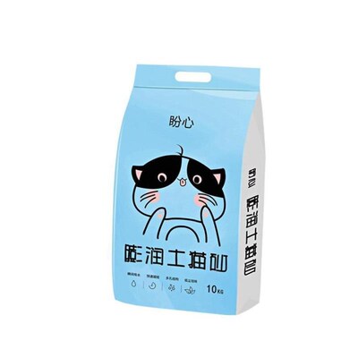 Bentonite 。Cat litter bag 10kg dog sand dog toiletdeodorant