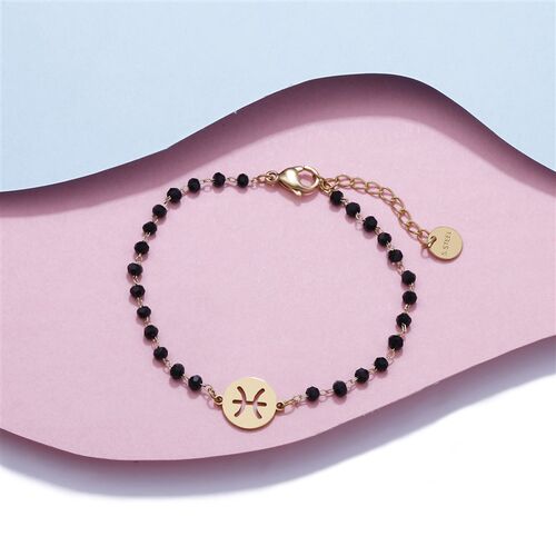 Stainless Steel Round Hollow 12 Constellation Zodia Sign Bra