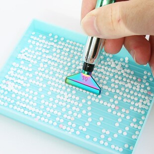 DIY Diamond Painting Pen Tool Point Drill Pen With Wax Tray