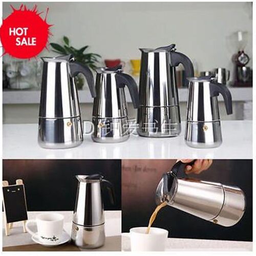 2023 new coffee percolator stove maker moka espresso latte
