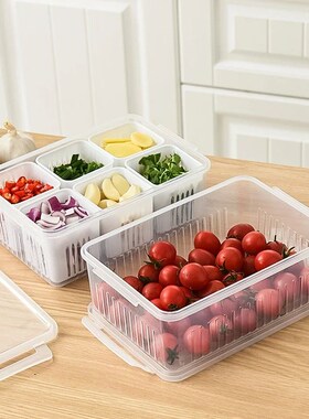 Refrigerator Storage Box Fridge Organizer Vegetable Fruit Fr