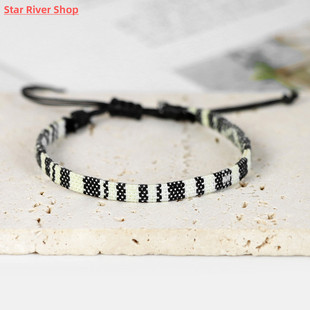 Anklets Surfer Beach Bohemia Set Woven Anklet for Embroidery