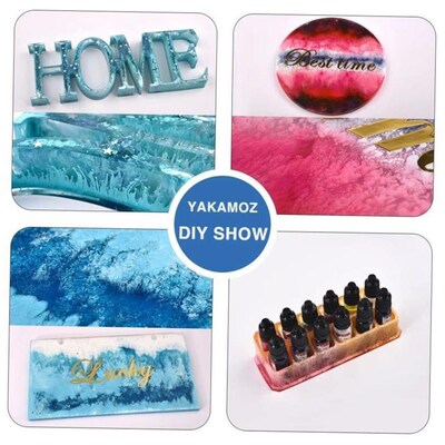 1 Set Resin Pigment Kit Art Ink Alcohol Liquid Colorant Dye