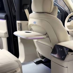 适用26款蔚来ES8专用电动小桌板自动调节摺叠办公餐桌内饰升级