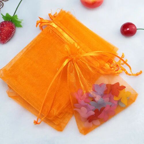 10pcs/lot (9 Sizes) Organza Gift Bag Jewelry Packaging Bag W