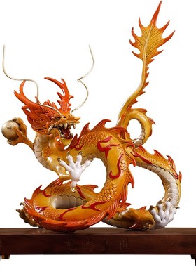 龙铜摆件办公室客厅桌面装饰品工艺品乔迁店铺开业招财聚财吉祥物
