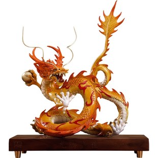龙铜摆件办公室客厅桌面装 饰品工艺品乔迁店铺开业招财聚财吉祥物