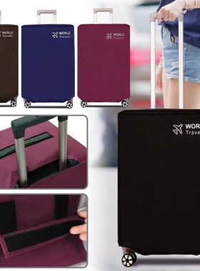 Travel Suitcase Luggage Cover Reusable Dust Proof Scratch Wa