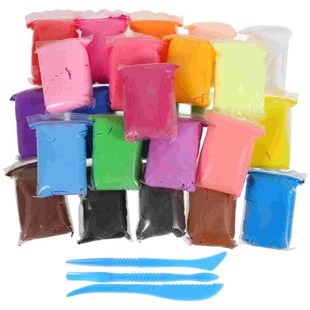 24 Bags Clay Modeling for Kids Air Dry Adults Kit DIY Colorf