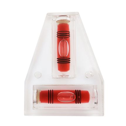 三线T型迷你水平仪平台可用水平仪小型水平尺水平泡珠高70MM