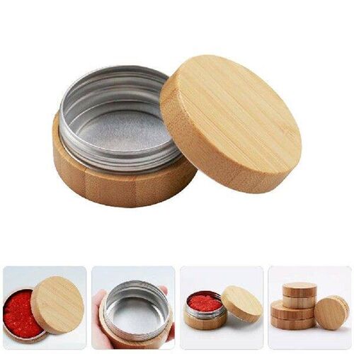 Bamboo Bait Box Outdoor Case Storage Jars Multifunction