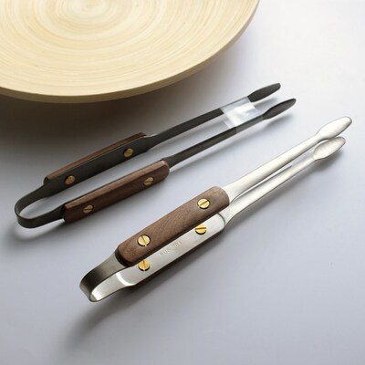 Korean style stainless steel barbecue clip food clip
