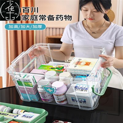 Household emergency medical kit Medicine storage box