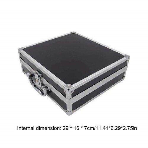 Suitcase Aluminum Alloy Metal Angle Case Practical Toolbox