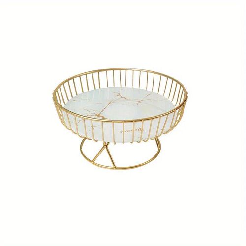 Light Luxury Fruit Plate, Creative Living Room Home Fruit Ba