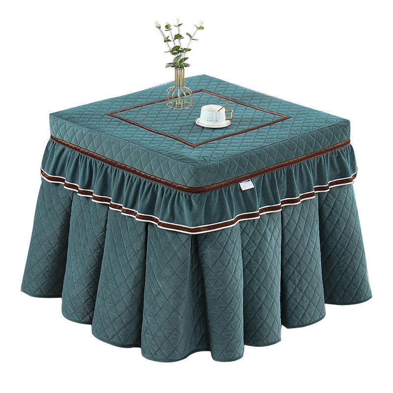 烤火桌子罩正方形家用冬季加绒加厚茶几桌布火架被定制电炉罩子,居家布艺,烤火罩,淘宝优惠券,粉丝福利购,淘宝优惠卷