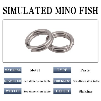 304 stainless steel flattened ring, sub reinforced double-l