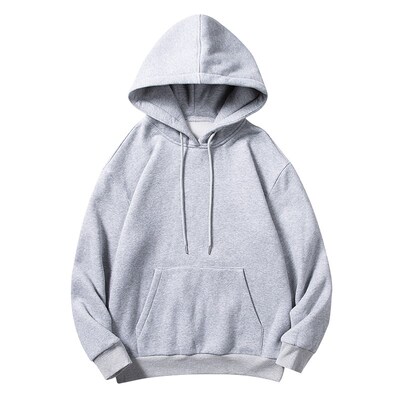 Men s Hoodie Streetwear Hip Hop Sweatshirts 情侣纯色连帽卫衣
