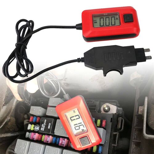 12V Range 0.01~19.99A Car Circuit Tester Current Test Fuse D