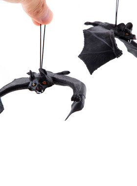 1 pcs Lifelike Fake Bat Halloween Decoration Horror House Ha