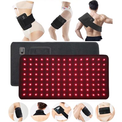 Newest 660nm /850nm Therapy Belt LED Red Light Infrared Body