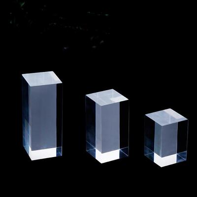 Acrylic Square Sheet Stamping Cosmetics Display Holder Pad P