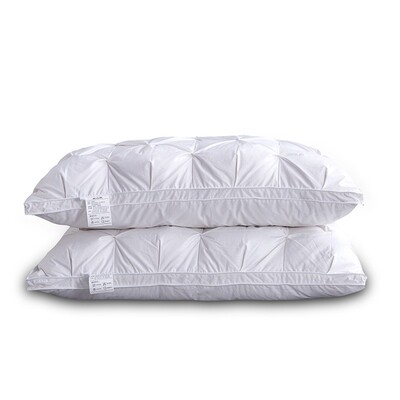 白鹅绒全棉羽绒枕 95% Goose Down Pillow Soft Feather Pillows
