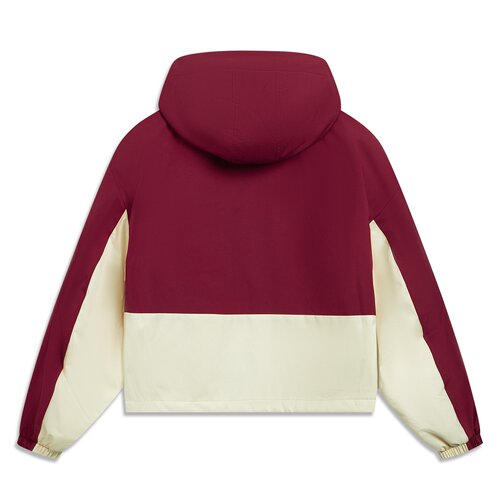 李宁（lining）女子中国文化短棉服棉服AJMW084-3