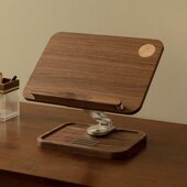 阅读架看书支架儿童学生桌面升降阅读书架实木绘本多功能读书支架