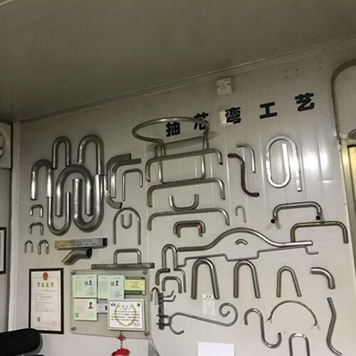 不锈钢管折弯拉弯加工 90度直角 U型弯管 螺旋盘管抽芯弯拉手定制