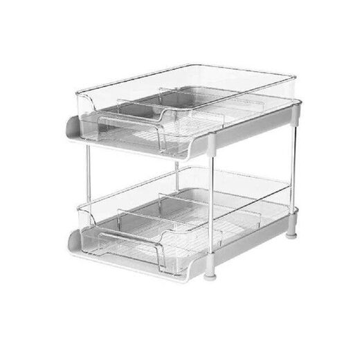 New 2 Tier/3 Tier Bathroom Storage Rack Pull Out Movable