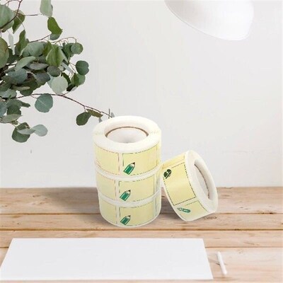 4 Pcs Copper Adhesive Name Stickers Practical Blank Label