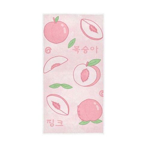 Fresh Fruit Print Creative Towel Women Men Hand Towel