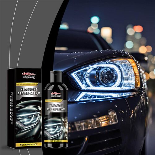 RAYHONG Auto Headlight Renewal Paste - Car Light Repair, Pol