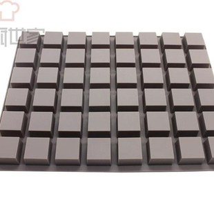 3*3*2CM 硅胶8连方块 红糖模具 黑糖 花糖 生巧 冰块模具