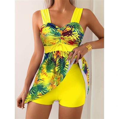 Split body plus size slimming, belly covering,
