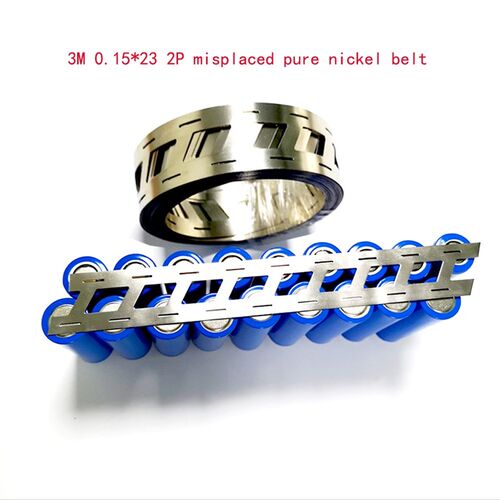 High Pure Oblique Nickel Strip 0.15*23mm For 18650 2P Lithiu