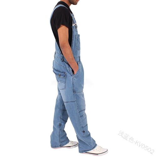 Programmer Technology Mens Versatile Overalls Mens Denim O