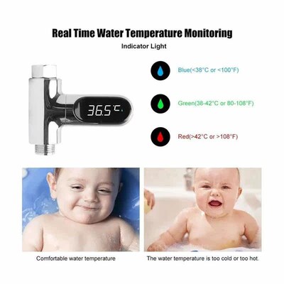 Hot Tub Watr Tmpratur Monitor lctricity Hom LD Displ
