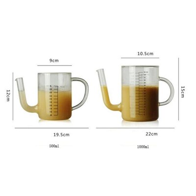 High Borosilicate Glass Tea Pot Transparent KettleTeapot Hot