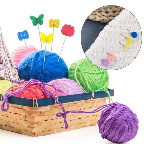 50/100pcs Dressmaking Pins Embroidery Patchwork Tools Fixed