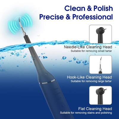 Portable Electric Sonic Dental Scaler Tooth Calculus Remover