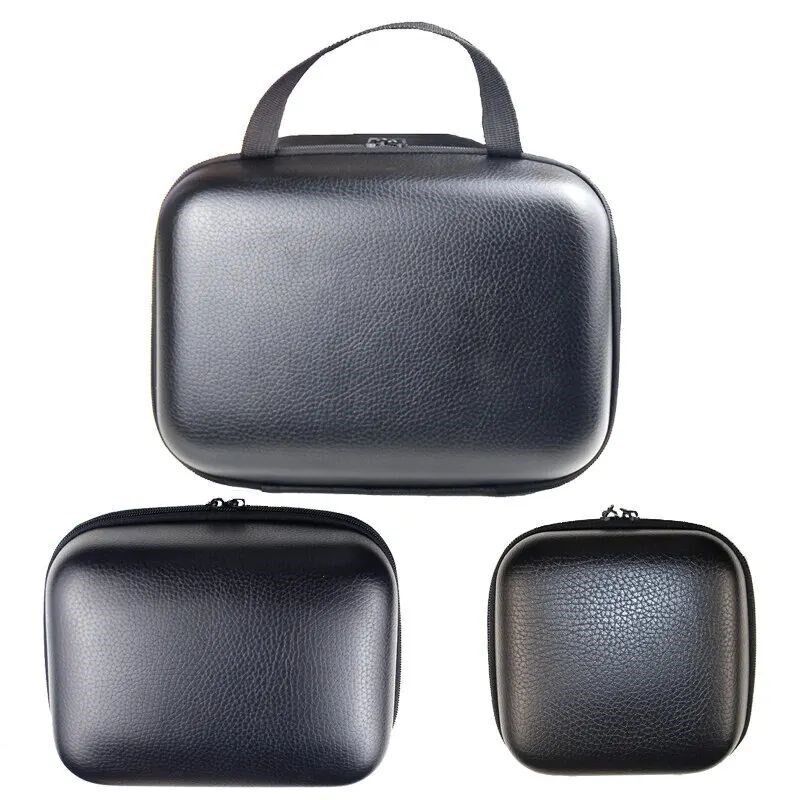 Fishing Bag Spinning Reel Case Cover Leather Fishing Reel Ba - 实物图