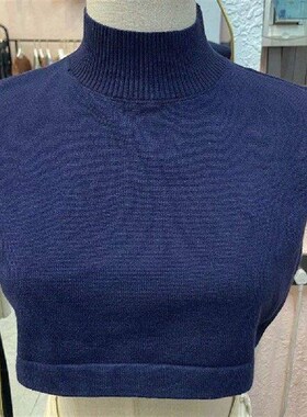 Winter Knitted Fake Collar Detachable Turtleneck Collar for