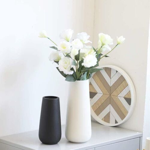 Simple Modern Ceramic Vase Home White Vase Ceramic Chinese C
