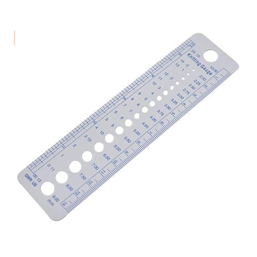 Knitting Tools Export Sweater Needle Gauge Plastic Gauge Nee