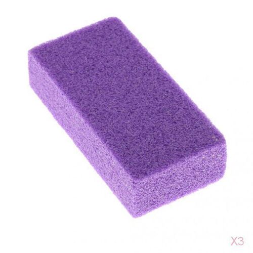 3pcs/set PUMICE STONE SCRUB FEET FOOT DEAD SKIN REMOVER CALL