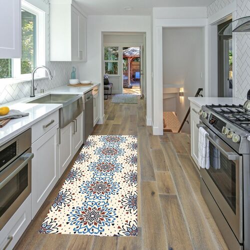 Non-Slip Floor Mat Bohemian Kitchen Mat Door Rugs  Living Ro