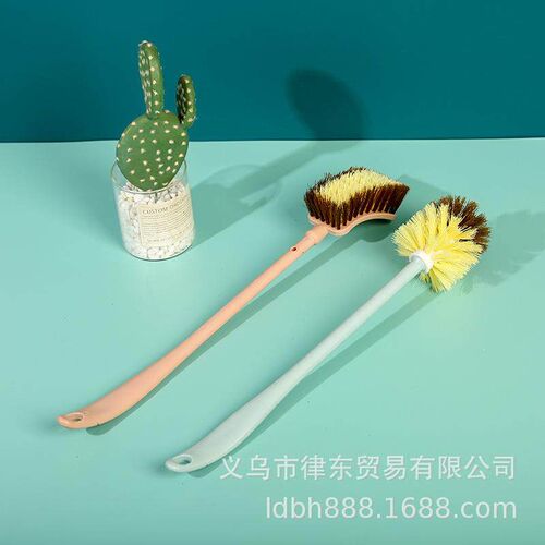 Colorful Plastic Toilet Brush, Square Head Household Toilet